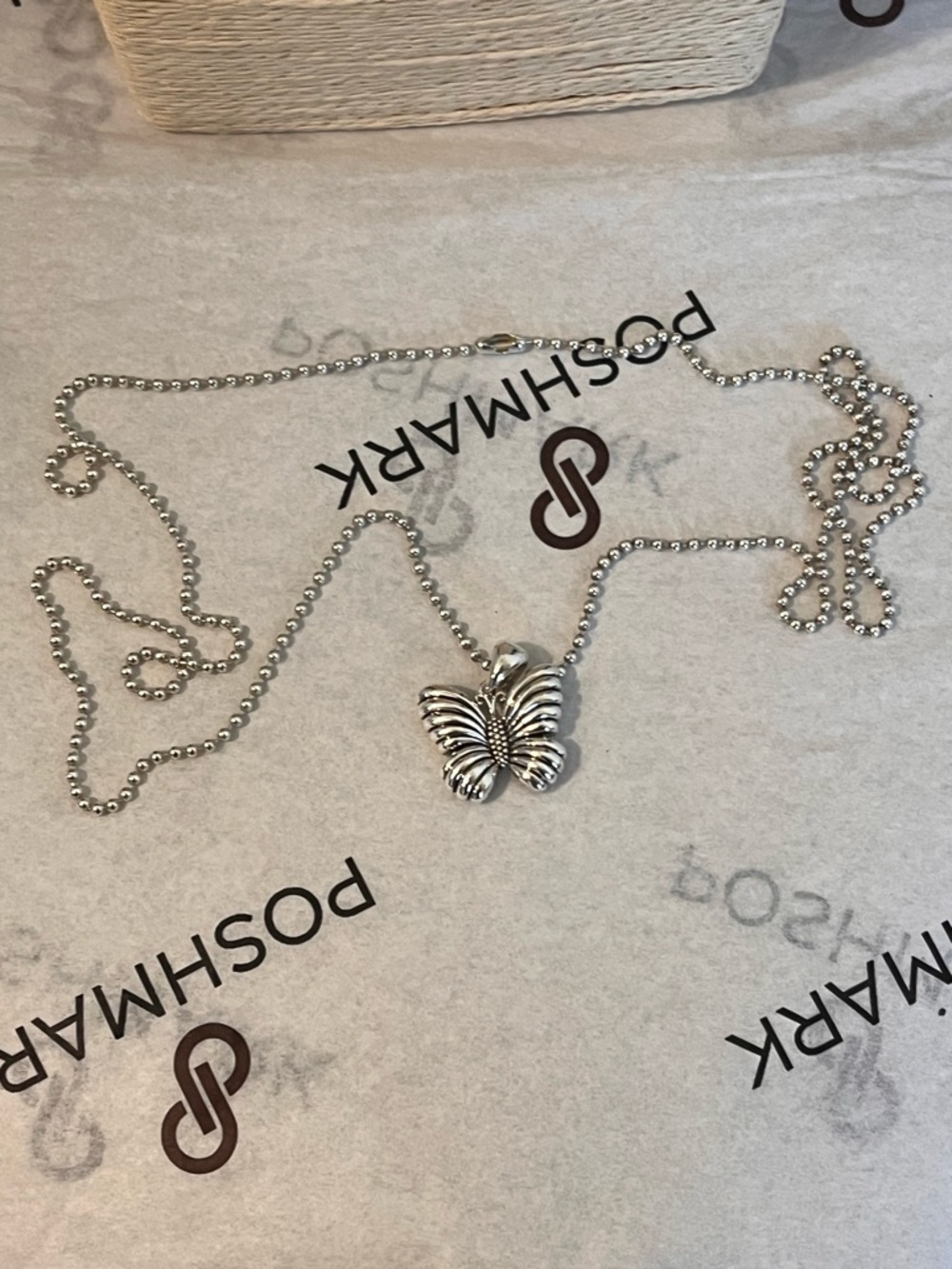 LAGOS PRE-LOVED AUTHENTIC “RARE WONDERS” STERLING SILVER BUTTERFLY NECKLACE - Picture 11 of 15